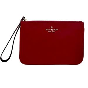 KATE SPADE • Cranberry Chelsea Wristlet Clutch Phone Case Pouch